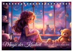 Cover-Bild zum Titel 'Magie der Kindheit (Tischkalender 2026 DIN A5 quer), CALVENDO Monatskalender' von 'Bettina Dittmann'