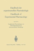 Cover-Bild zum Titel 'Vergleichende Pharmakologie von Überträgersubstanzen in tiersystematischer Darstellung' von 'Hans Fischer'
