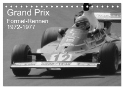 Cover-Bild zum Titel 'Grand Prix - Formel-Rennen 1972-1977 (Tischkalender 2026 DIN A5 quer), CALVENDO Monatskalender' von 'Eike Winter'