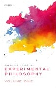 Cover-Bild zum Titel 'Oxford Studies in Experimental Philosophy, Volume 1' von ''