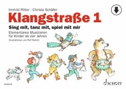 Cover-Bild zum Titel 'Klangstraße 1 - Kinderheft' von 'Irmhild Ritter, Christa Schäfer'