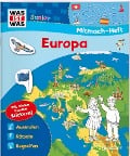 WAS IST WAS Junior Mitmach-Heft. Europa. Spiele, Rätsel, Sticker - Tatjana Marti