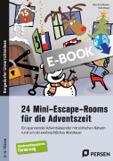 Cover-Bild zum Titel '24 Mini-Escape-Rooms für die Adventszeit - Sopäd' von 'Klara Kirschbaum, Ruth Rieper'
