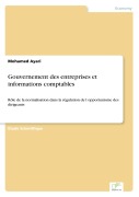 Cover-Bild zum Titel 'Gouvernement des entreprises et informations comptables' von 'Mohamed Ayari'