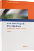 Cover-Bild zum Titel 'UVP und strategische Umweltprüfung' von 'Marcus Lau, Nathalie Jauss, Katrin Wulfert'