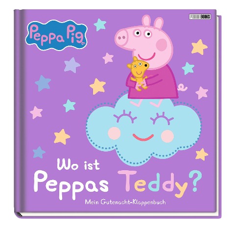 Peppa Pig: Wo ist Peppas Teddy? Mein Gutenacht-Klappenbuch - 