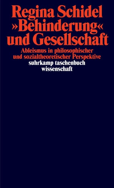 'Behinderung' und Gesellschaft - Regina Schidel