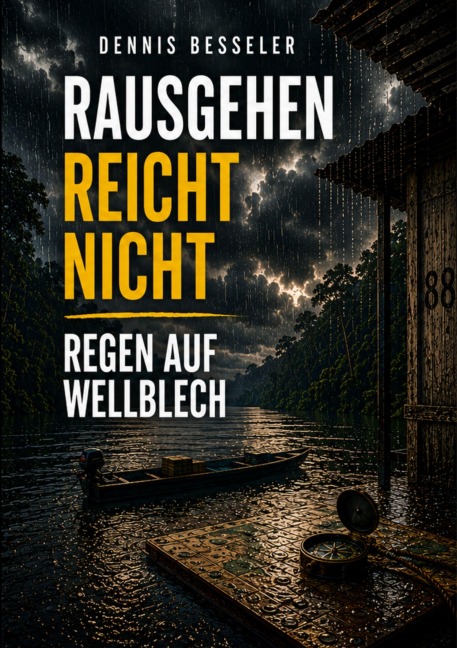 Rausgehen reicht nicht: Regen auf Wellblech - Dennis Besseler