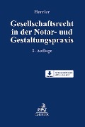 Cover-Bild zum Titel 'Gesellschaftsrecht in der Notar- und Gestaltungspraxis' von ''