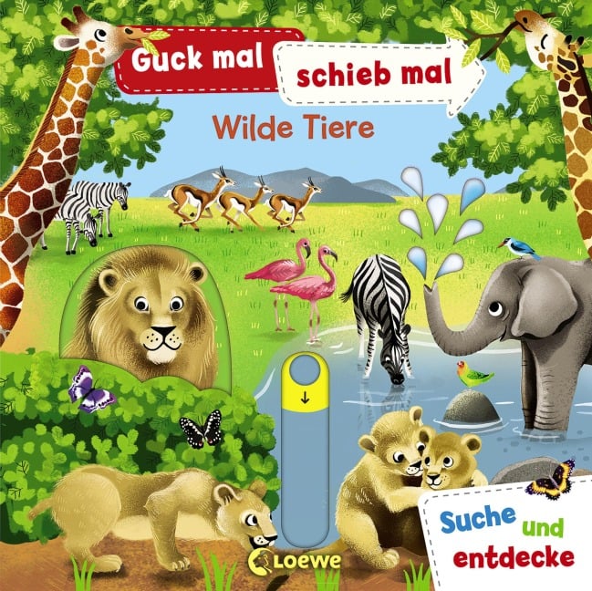 Guck mal, schieb mal! Suche und entdecke - Wilde Tiere - 