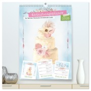 Cover-Bild zum Titel 'Geburtstagsplaner Boho Blau - Für Termine, Geschenke, Eventdetails & mehr (hochwertiger Premium Wandkalender 2026 DIN A2 hoch), Kunstdruck in Hochglanz' von 'MD-Publishing MD-Publishing'
