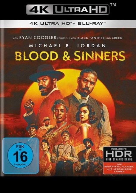 Blood & Sinners - 4K UHD - Ryan Coogler, Ludwig Göransson