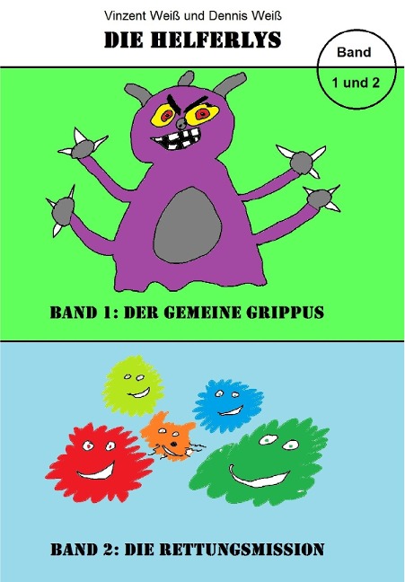 Die Helferlys Band 1 und 2 - Dennis Weiß, Vinzent Weiß
