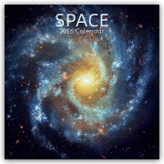 Cover-Bild zum Titel 'Space - Faszinierendes Weltall 2026 - 16-Monatskalender' von 'Gifted Stationery Co. Ltd'