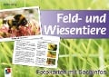Cover-Bild zum Titel 'Feld- und Wiesentiere - Fotokarten mit Sachinfos' von 'Heike Jung'