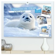 ARKTISCHE TIERE Im Reich der Kälte (hochwertiger Premium Wandkalender 2026 DIN A2 quer), Kunstdruck in Hochglanz - Melanie Viola
