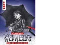 Cover-Bild zum Titel 'Das inoffizielle Wednesday Zeichnen- und Kreativ-Buch' von 'Gecko Keck'