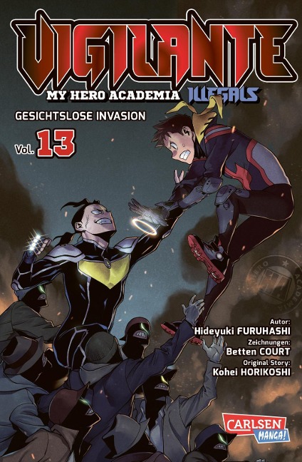Vigilante - My Hero Academia Illegals 13 - Kohei Horikoshi, Hideyuki Furuhashi, Betten Court