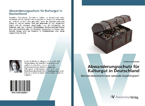 Abwanderungsschutz für Kulturgut in Deutschland - Dörthe Kohlenbach