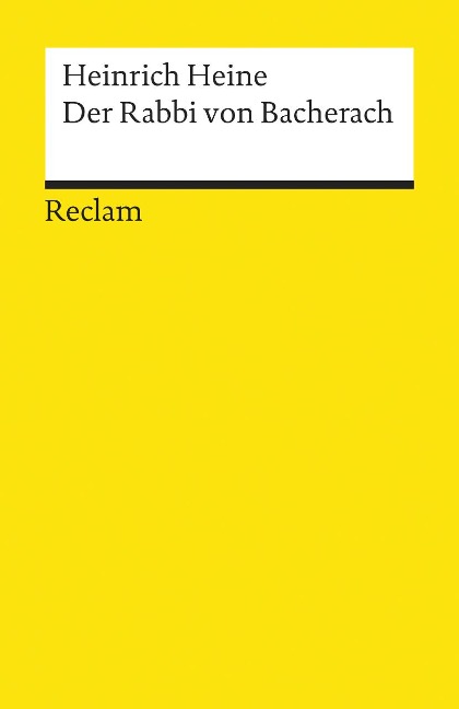 Rabbi von Bacherach - Heinrich Heine