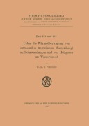Cover-Bild zum Titel 'Ueber die Wärmeübertragung von strömendem überhitztem Wasserdampf an Rohrwandungen und von Heizgasen an Wasserdampf' von 'R. Poensgen'