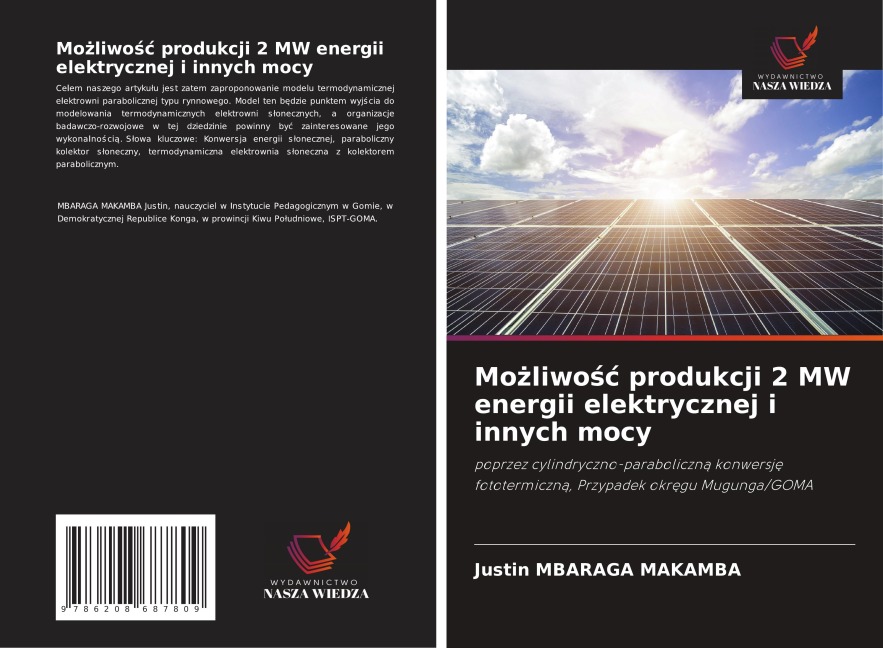 Mo¿liwo¿¿ produkcji 2 MW energii elektrycznej i innych mocy - Justin Mbaraga Makamba