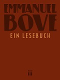 Cover-Bild zum Titel 'Emmanuel Bove - ein Lesebuch' von 'Emmanuel Bove, Luc Bondy, Jean-Luc Bitton'
