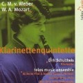 Cover-Bild zum Titel 'Klarinettenquintette' von 'Telos Ensemble Köln/Schulthe'