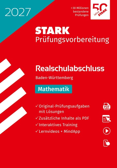 STARK Mathematik - Realschulabschluss 2027 BW - Prüfungsvorbereitung - 