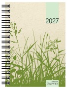 Cover-Bild zum Titel 'Taschenkalender 1W/2S Graspapier 2027' von ''