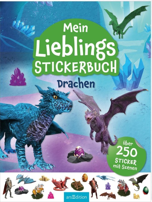 Mein Lieblings-Stickerbuch - Drachen - 