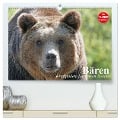 Bären. Kraftpakete auf leisen Sohlen (hochwertiger Premium Wandkalender 2025 DIN A2 quer), Kunstdruck in Hochglanz - Elisabeth Stanzer