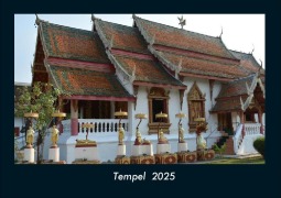 Cover-Bild zum Titel 'Tempel 2025 Fotokalender DIN A4' von 'Tobias Becker'