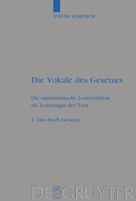 Das Buch Genesis - Stefan Schorch
