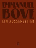 Cover-Bild zum Titel 'Ein Außenseiter' von 'Emmanuel Bove'