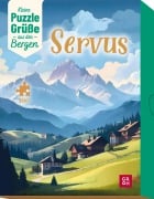 Cover-Bild zum Titel 'Servus! Kleine Puzzle-Grüße aus den Bergen' von ''
