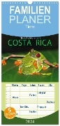 Familienplaner 2024 - COSTA RICA - Tierische Momente mit 5 Spalten (Wandkalender, 21 x 45 cm) CALVENDO - Michael Matziol