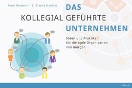 Cover-Bild zum Titel 'Das kollegial geführte Unternehmen' von 'Bernd Oestereich, Claudia Schröder'