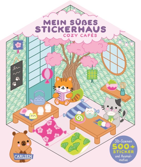 Mein süßes Stickerhaus: Cozy Cafés - 