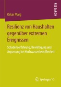 Cover-Bild zum Titel 'Resilienz von Haushalten gegenüber extremen Ereignissen' von 'Oskar Marg'