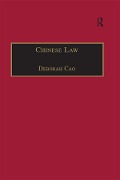 Cover-Bild zum Titel 'Chinese Law' von 'Deborah Cao'