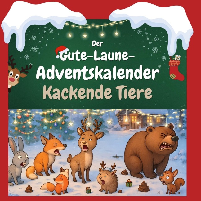 Der Gute-Laune-Adventskalender Kackende Tiere - Emilia Lehmann