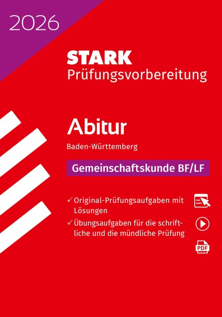 STARK Gemeinschaftskunde - Abitur 2026 BW - Prüfungsvorbereitung - 