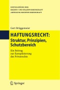 Cover-Bild zum Titel 'Haftungsrecht' von 'Gert Brüggemeier'