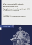 Cover-Bild zum Titel 'Wie wissenschaftlich ist die Rechtswissenschaft?' von ''