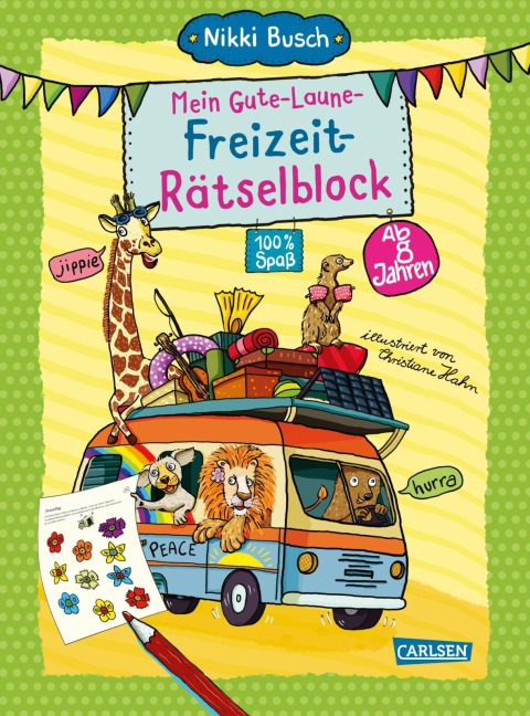 Rätselspaß Grundschule: Mein Gute-Laune-Freizeit-Rätselblock - Nikki Busch
