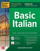 Cover-Bild zum Titel 'Practice Makes Perfect: Basic Italian' von 'Alessandra Visconti'