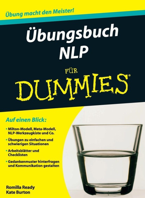 Übungsbuch NLP für Dummies - Romilla Ready