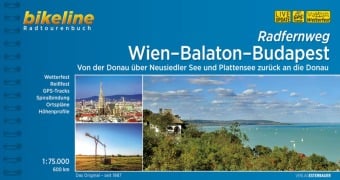Cover-Bild zum Titel 'Bikeline Radtourenbuch Wien-Balaton-Budapest' von ''