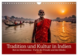 Cover-Bild zum Titel 'Tradition und Kultur in Indien (Wandkalender 2026 DIN A4 quer), CALVENDO Monatskalender' von 'Claudia Kleemann'